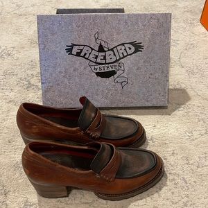 Freebird Bristol Cognac Size 10
